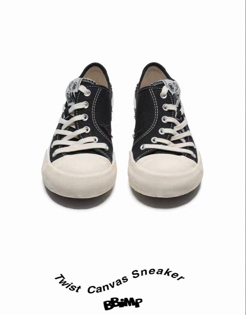 BBIMP Low Top twist Canvas Sneakers — image 3