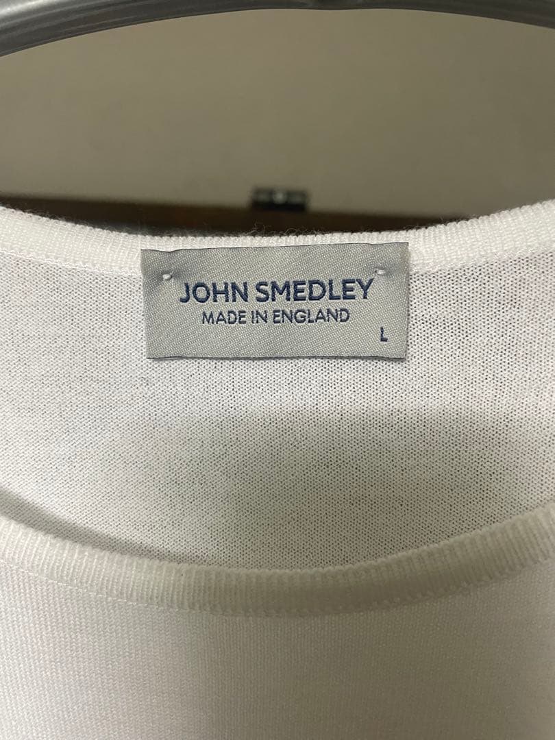 JOHN SMEDLEY 半袖ニット ホワイト — image 2