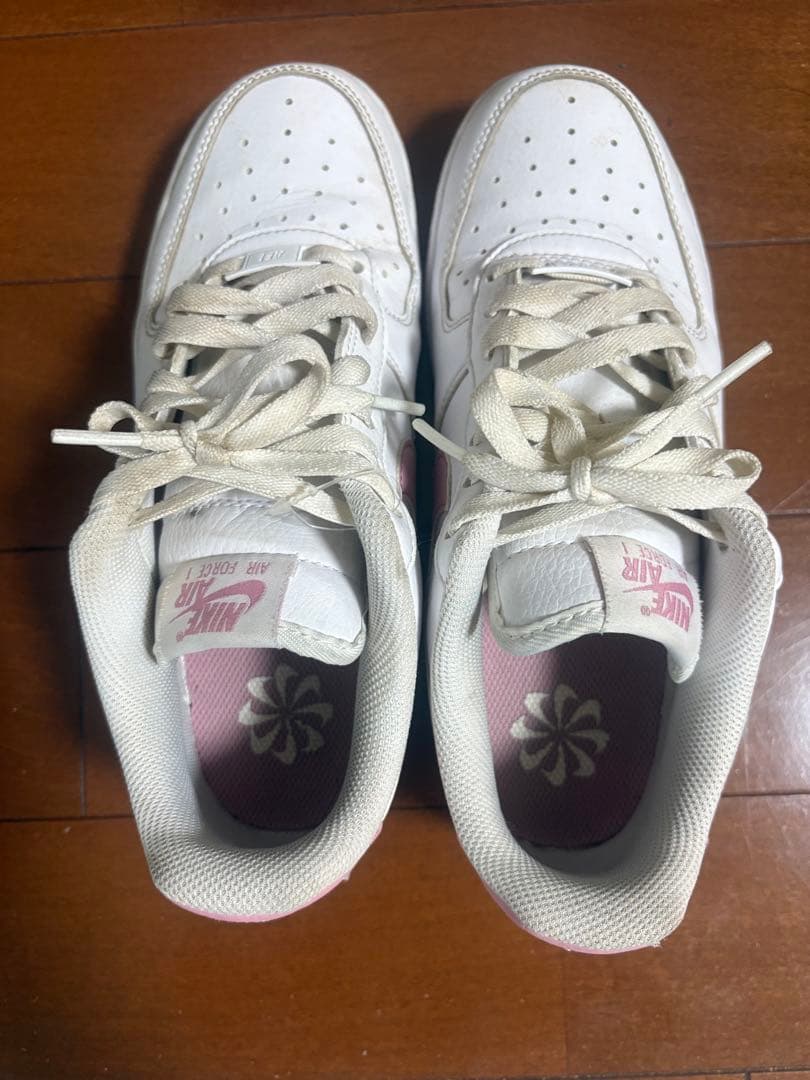 【中古】Nike Air Force 1 ホワイト/ピンク25.5cm — image 4