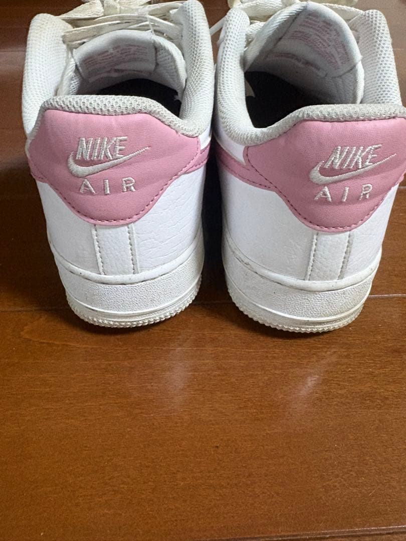 【中古】Nike Air Force 1 ホワイト/ピンク25.5cm — image 5