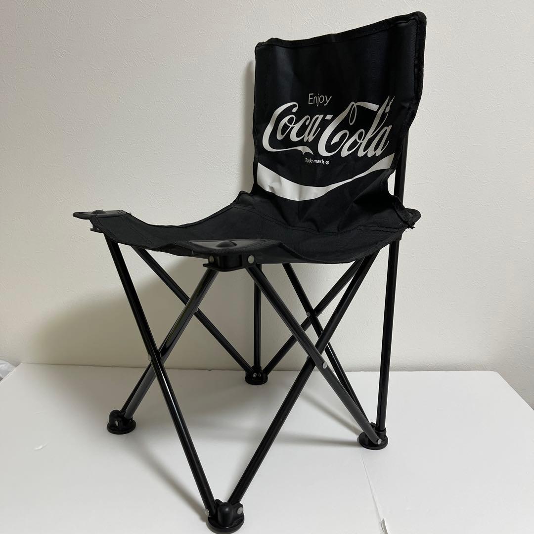 【激レア】Coca-Cola コカコーラ折りたたみイス　収納袋付き — image 2