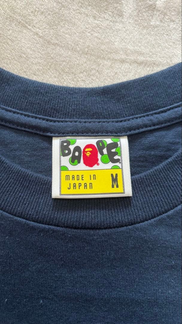 A BATHING APE ビッグロゴTシャツ オレンジ M — image 3