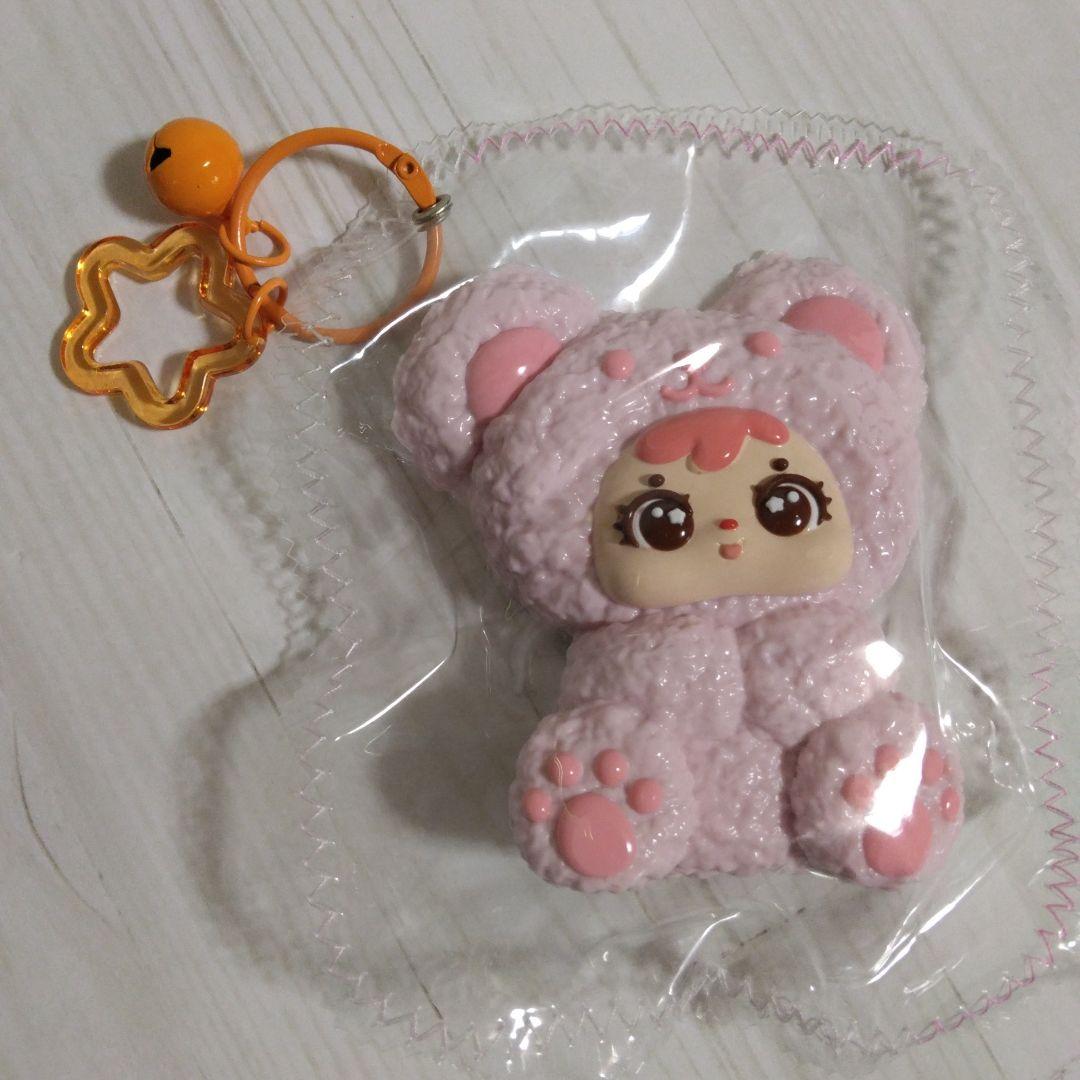 サミュエル　SAMUEL スクイーズ　白桃熊　　くま — image 2