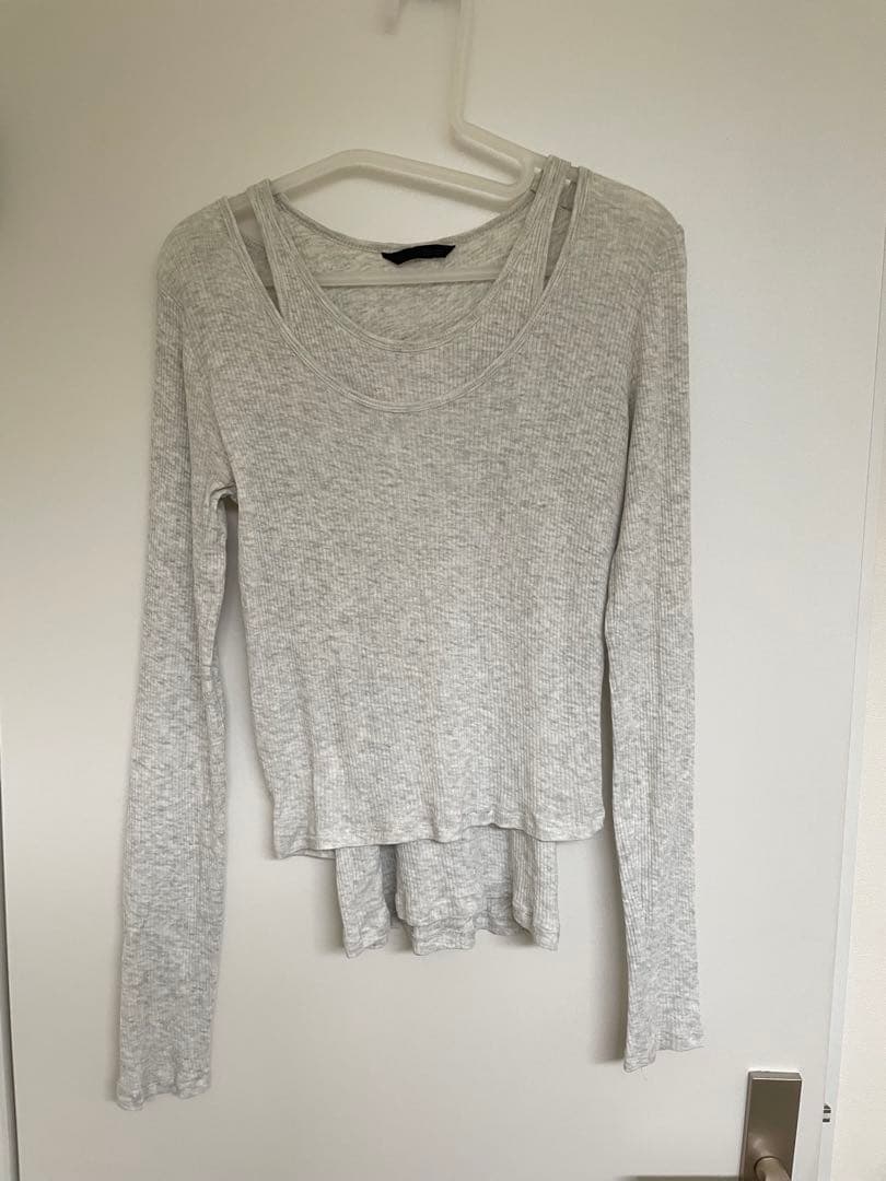 ZARA リブトップス — image 2