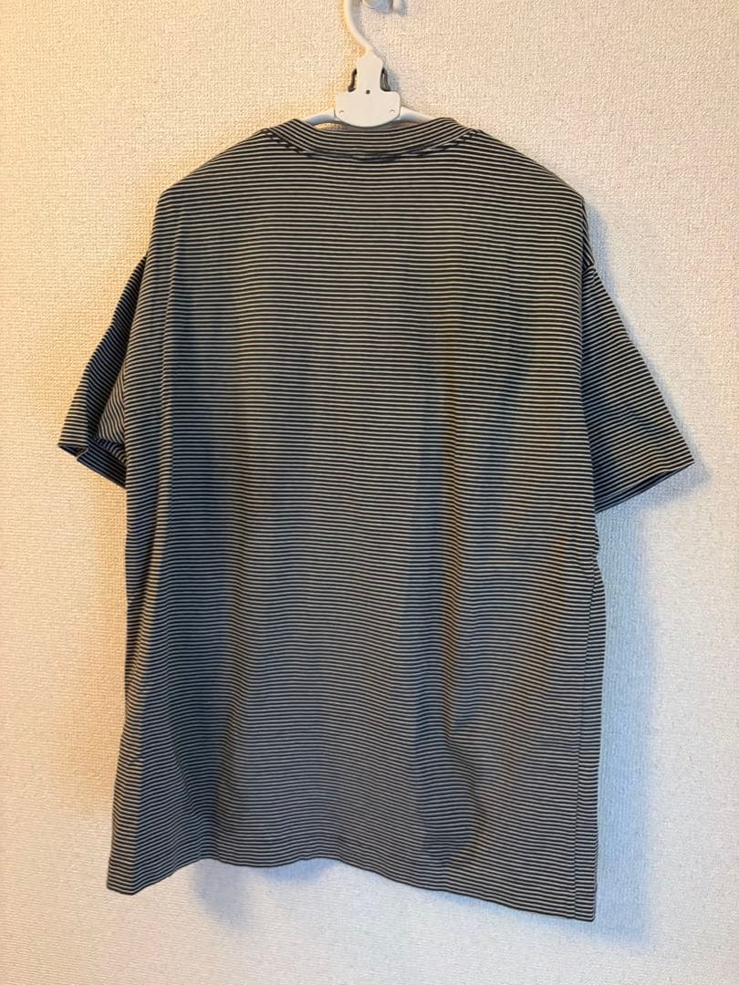 A VONTADE ボーダーTシャツ Mサイズ黒 — image 4