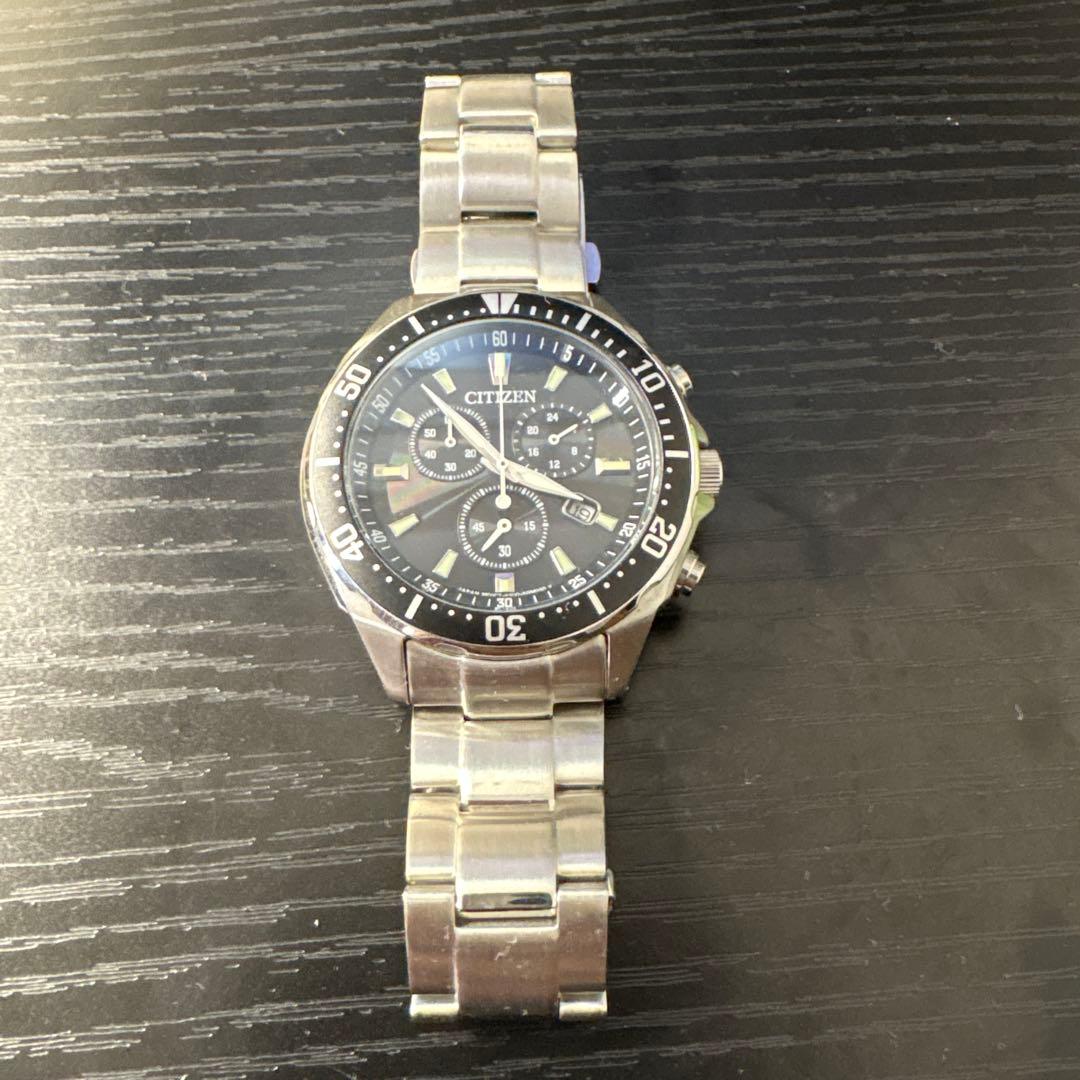 CITIZEN エコドライブ クロノグラフ VO10-6771F — image 3