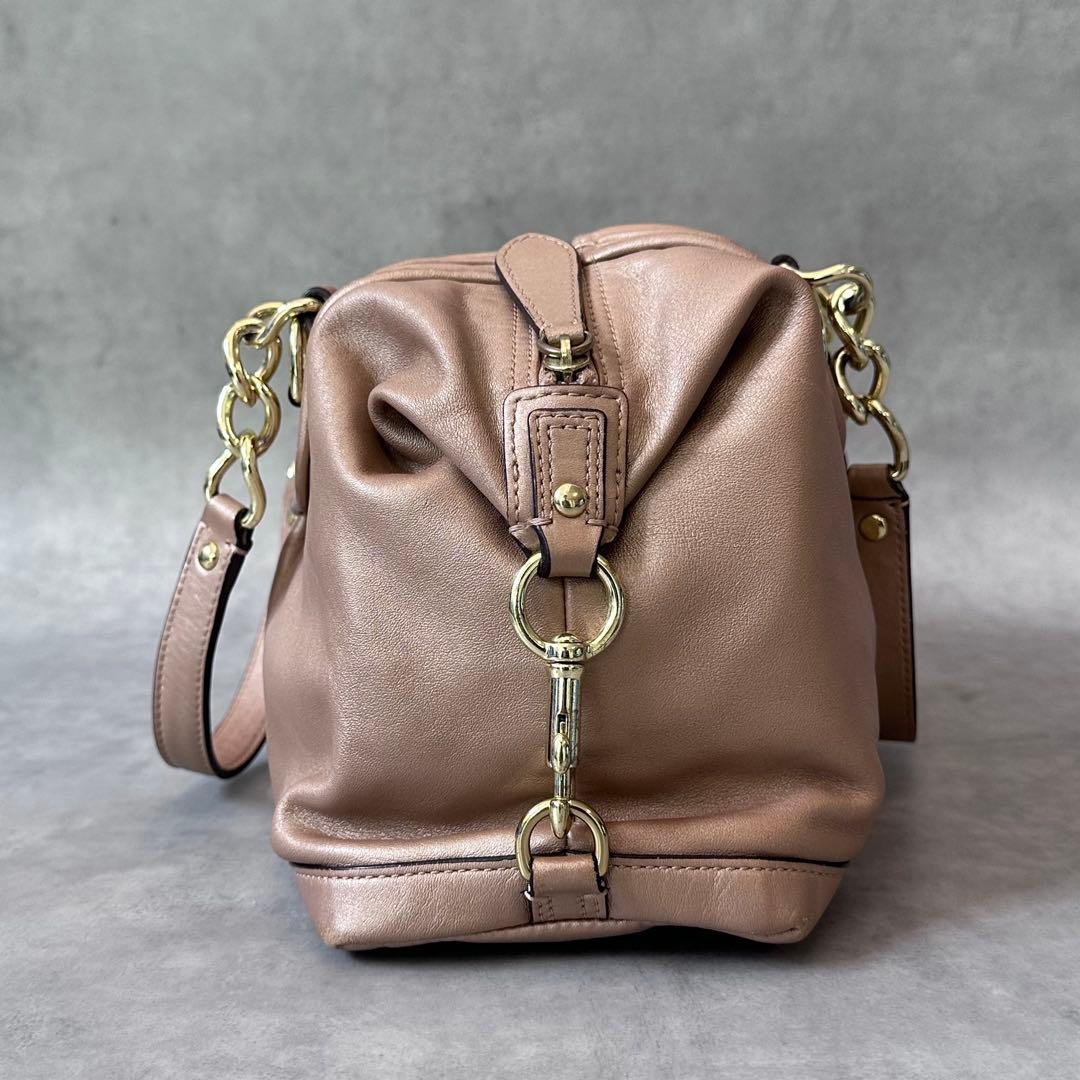 COACH Ashley Pleat Satchel Bag Handbag — image 5