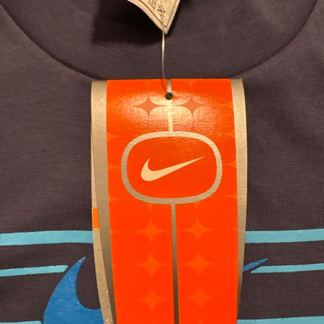 00s激レア　NIKE 半袖Tシャツ ネイビー オールドナイキ — image 3