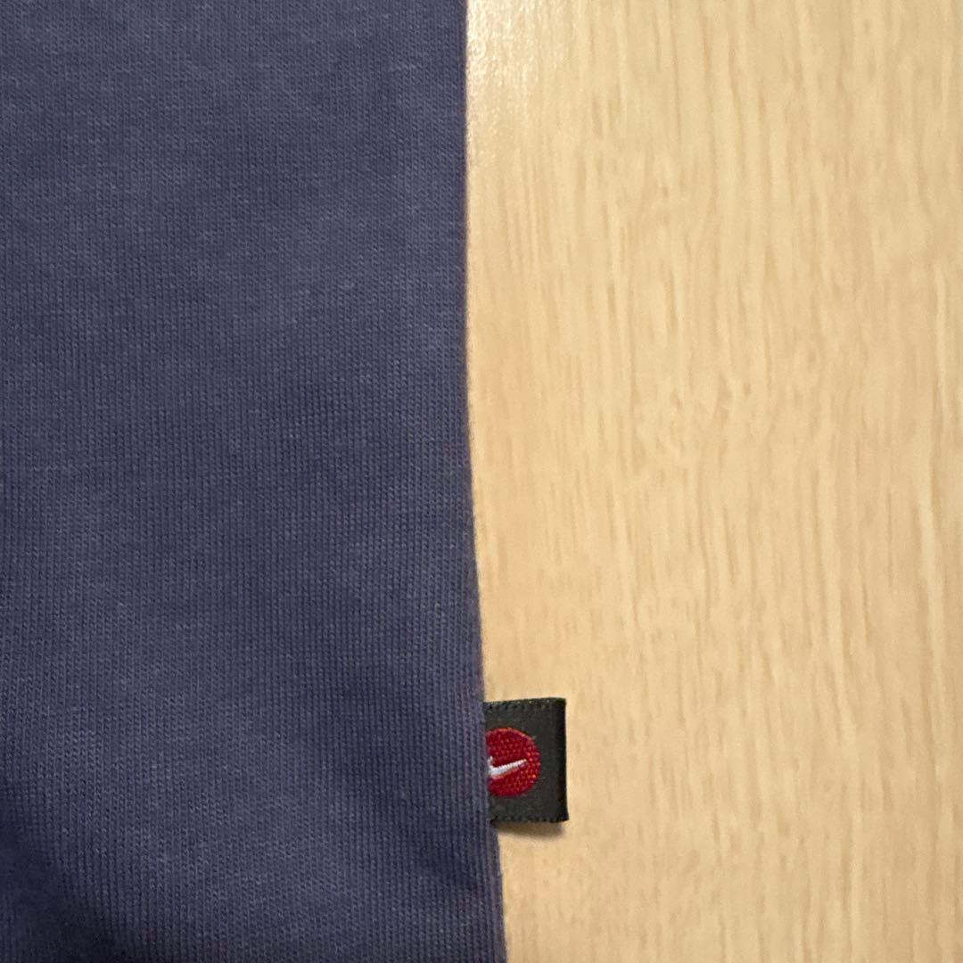 00s激レア　NIKE 半袖Tシャツ ネイビー オールドナイキ — image 4
