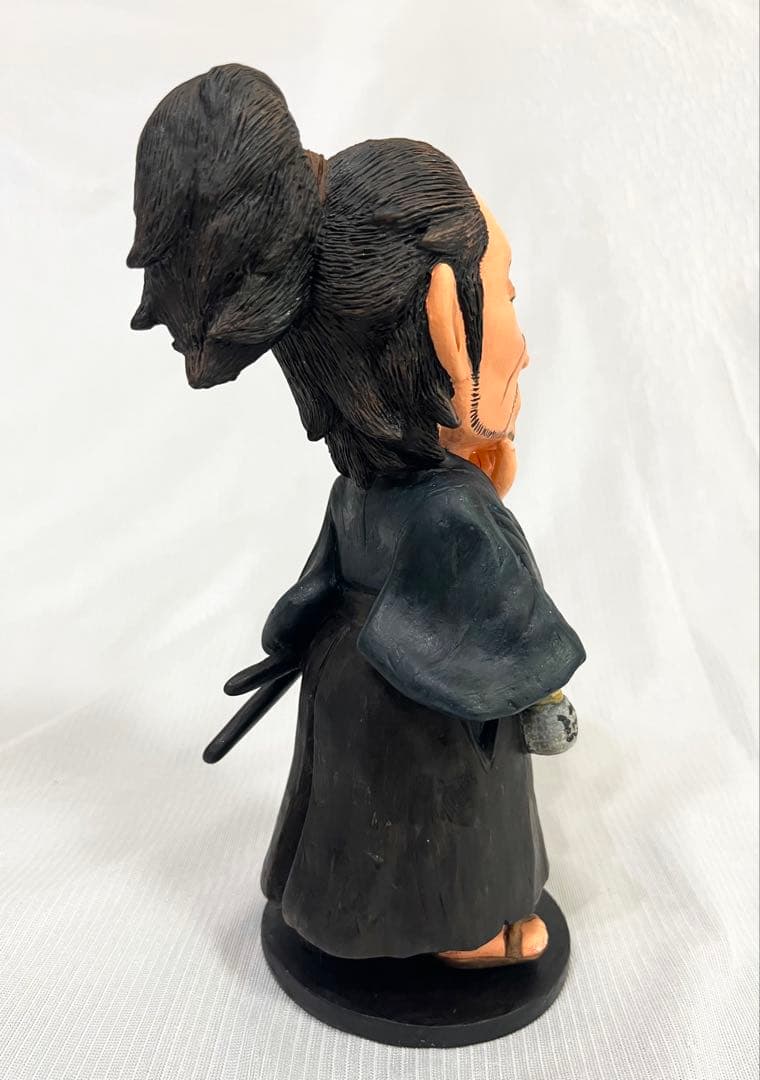 造形粘土作家 宮川アジュ 作品　置物 オブジェ フィギュア 人形 浪人 — image 5