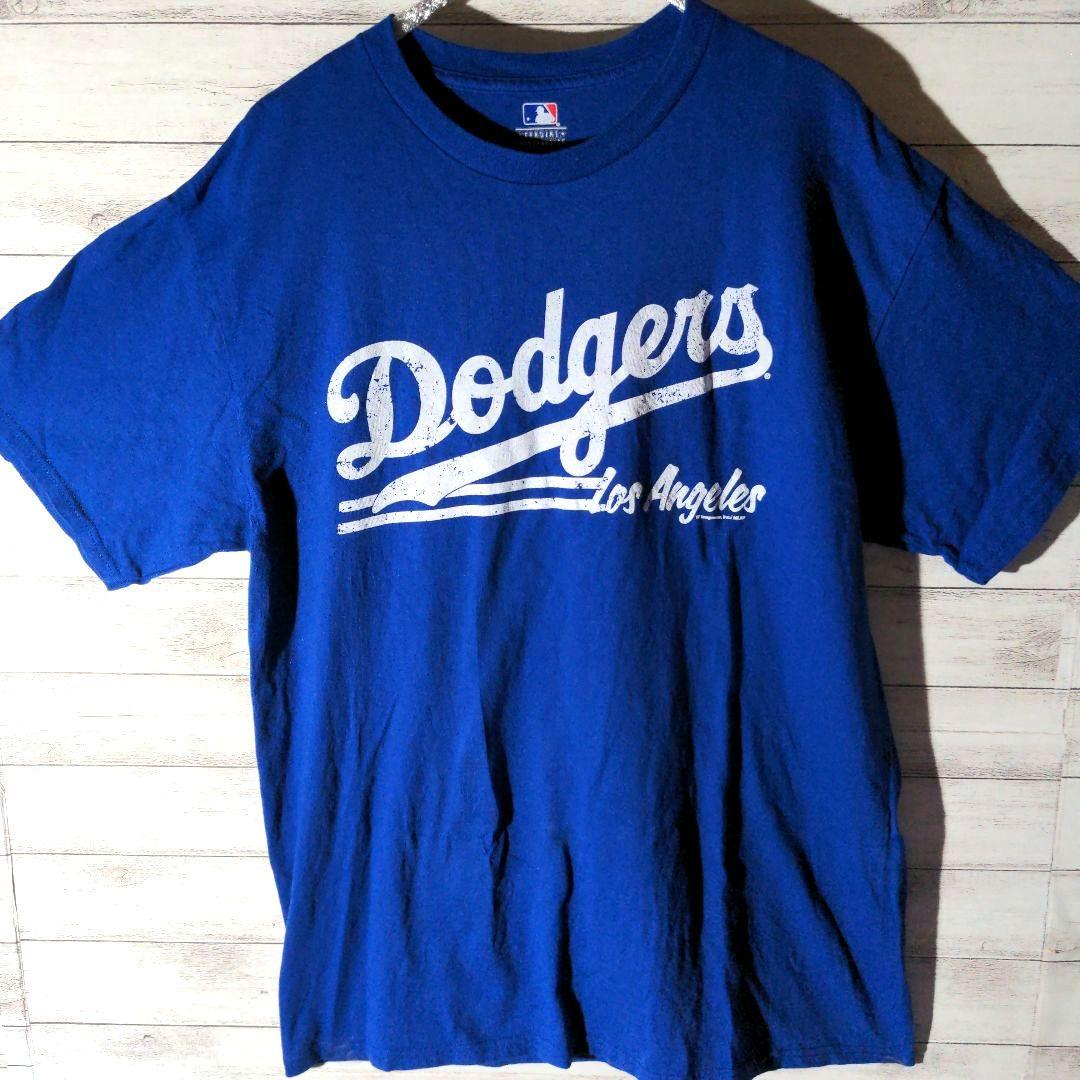 L.A.Dodgers（エルエー　ドジャース） S/SクルーネックT　L — image 2