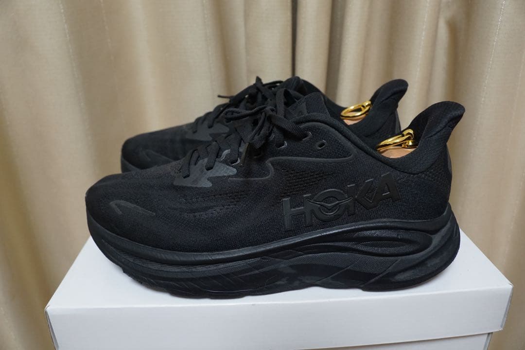 ★美品/HOKAホカ CLIFTON10/クリフトン10/ブラック28.0cm — image 2