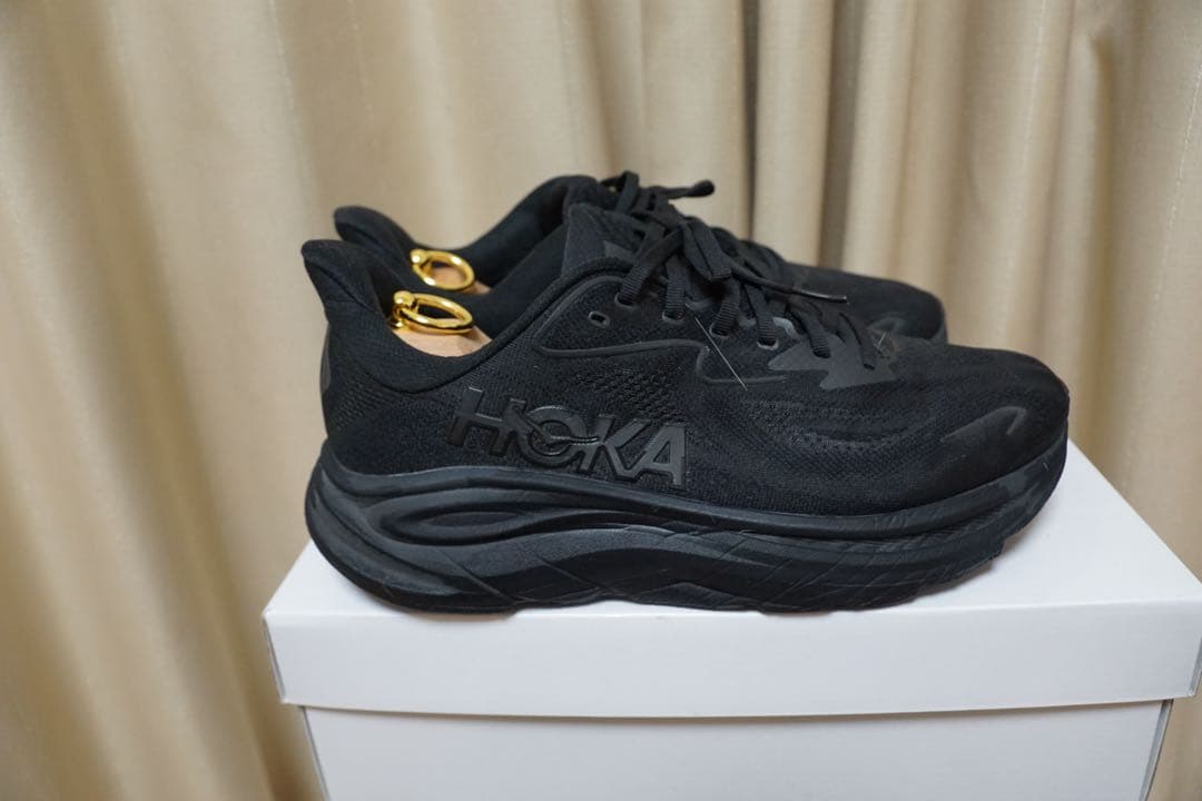 ★美品/HOKAホカ CLIFTON10/クリフトン10/ブラック28.0cm — image 4