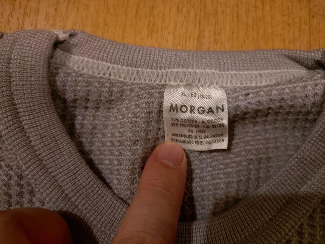 ビームスボーイ購入★morgan ワッフル　tシャツ☆ロンt　シップス　アローズ — image 4
