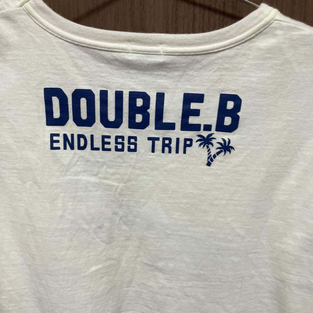 DOUBLE.B 刺繍入り Tシャツ Sサイズ — image 4