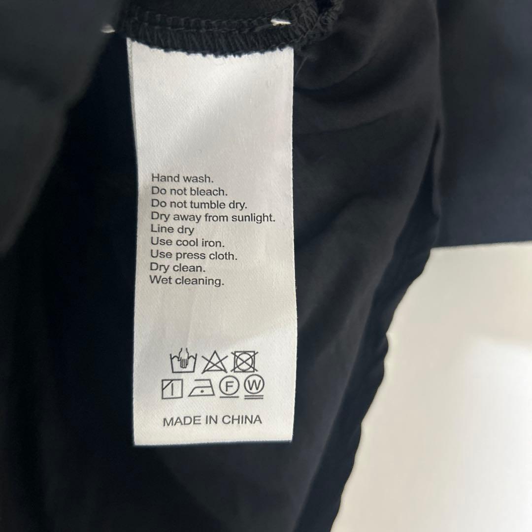 LUCA ⭐️ バックティアード　カーディガン　プルオーバー　黒 — image 4