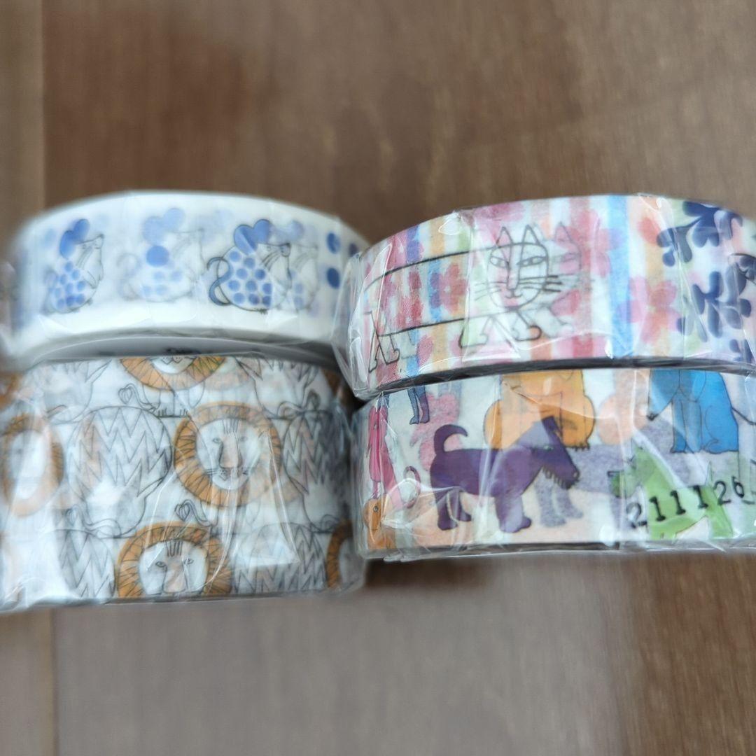 mt × Lisa Larson ４種類　sale 太・細マステ　４巻セット — image 2