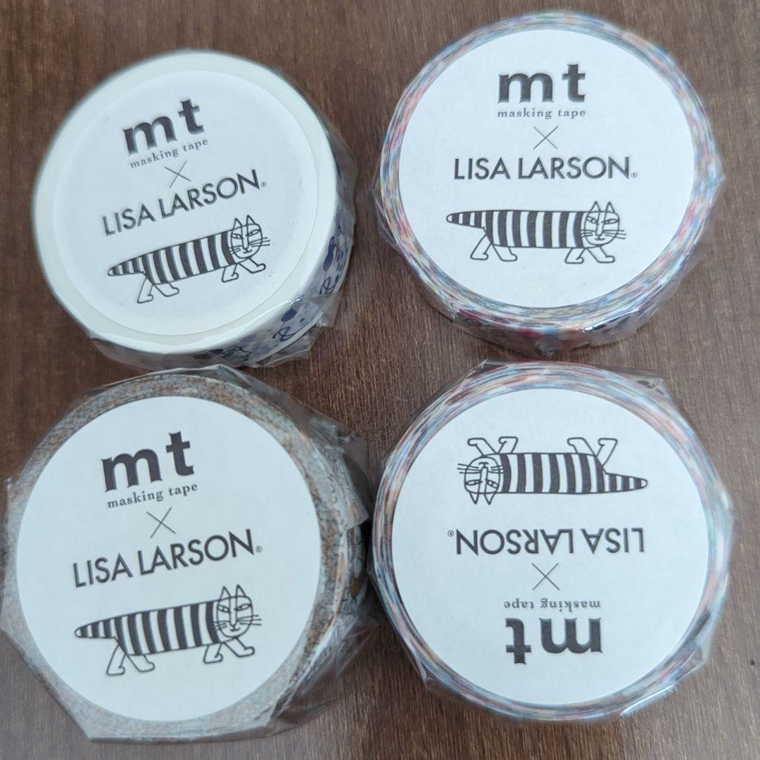 mt × Lisa Larson ４種類　sale 太・細マステ　４巻セット — image 3