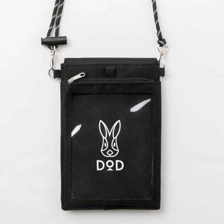 DOD ディーオーディー ウォレットショルダーバッグ ブラック — image 2