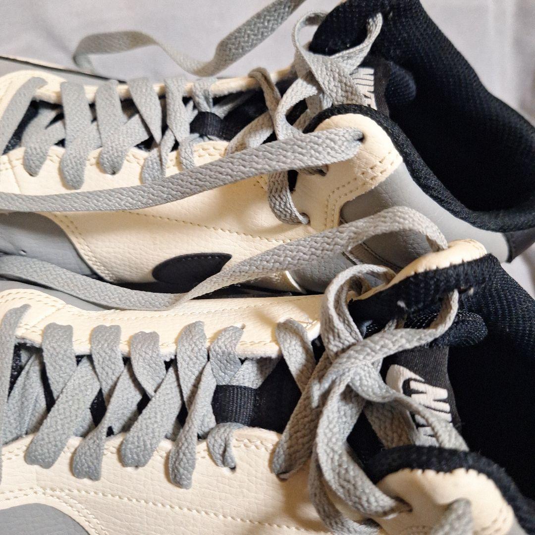 Nike コート ビジョン MID NN グレー/ブラック — image 3