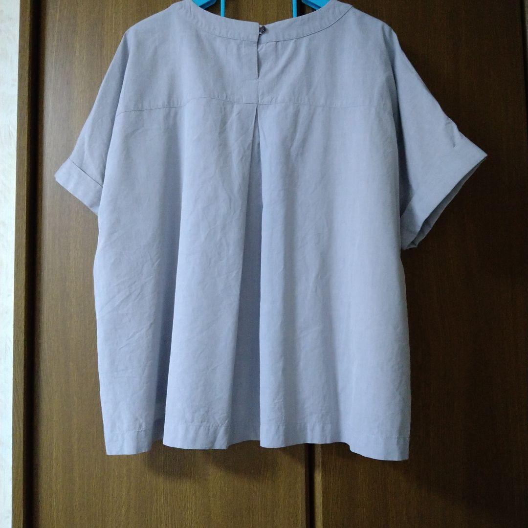 【お値下げ】yuni 半袖プルオーバー バックタック 綿100% ゆったり日本製 — image 2