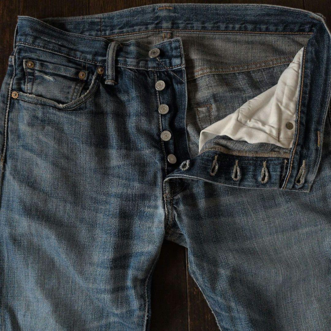 激渋✦鬼ヒゲ・ハチノス◎Levi's 501 デニムパンツ W31 L32 — image 3