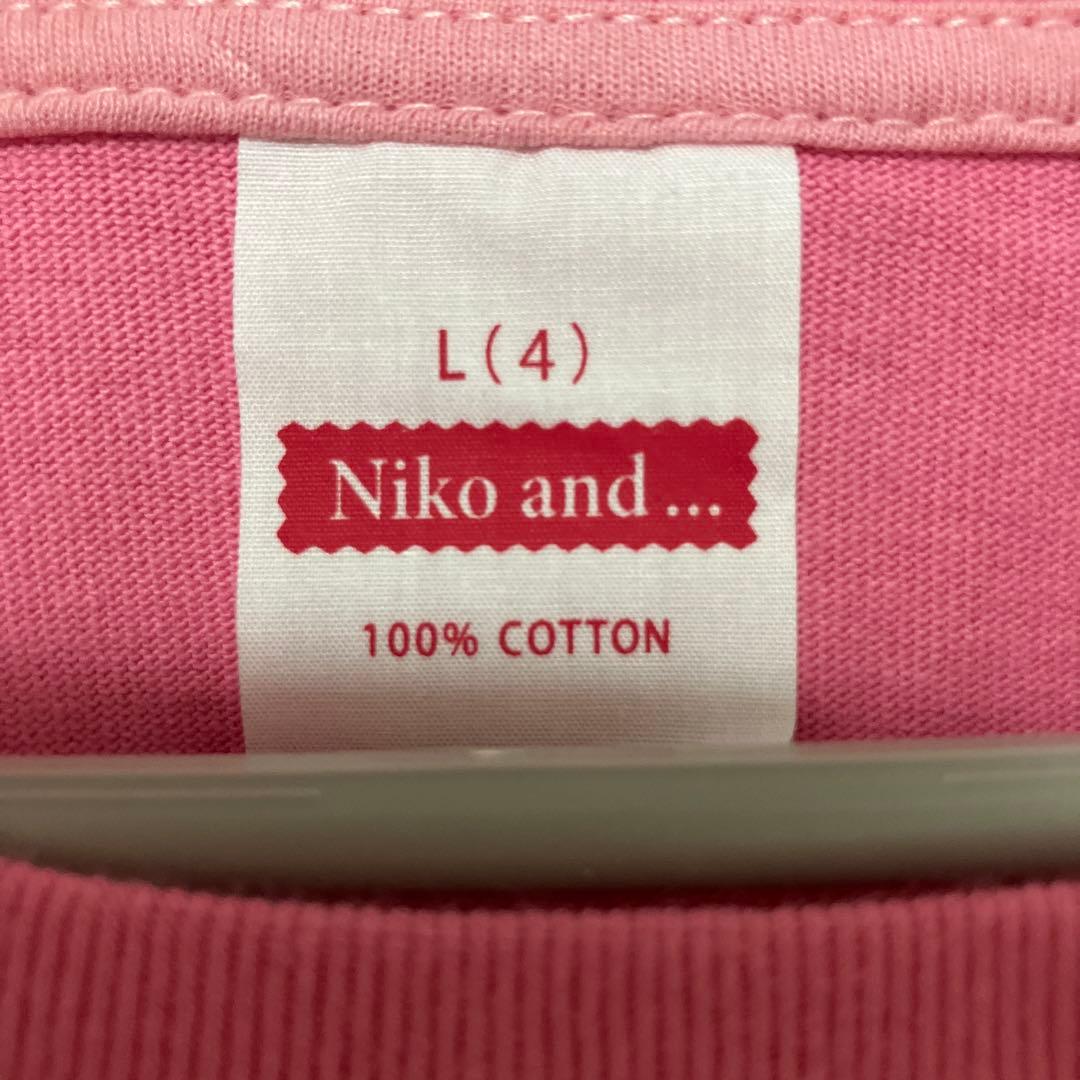 Niko and... 半袖Tシャツ ピンク Lサイズ — image 3