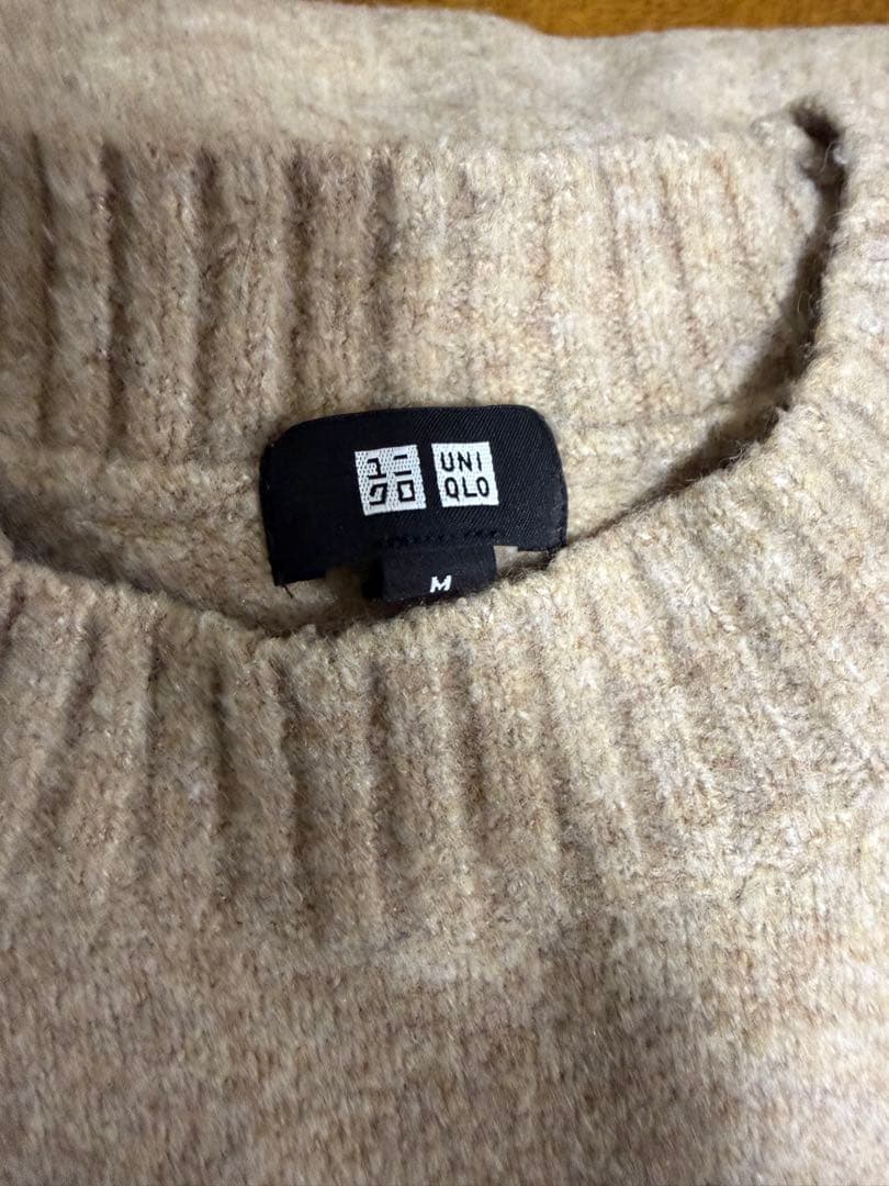 UNIQLO ユニクロ　メンズ　スフレヤーンクルーネックセーター　２枚 — image 2