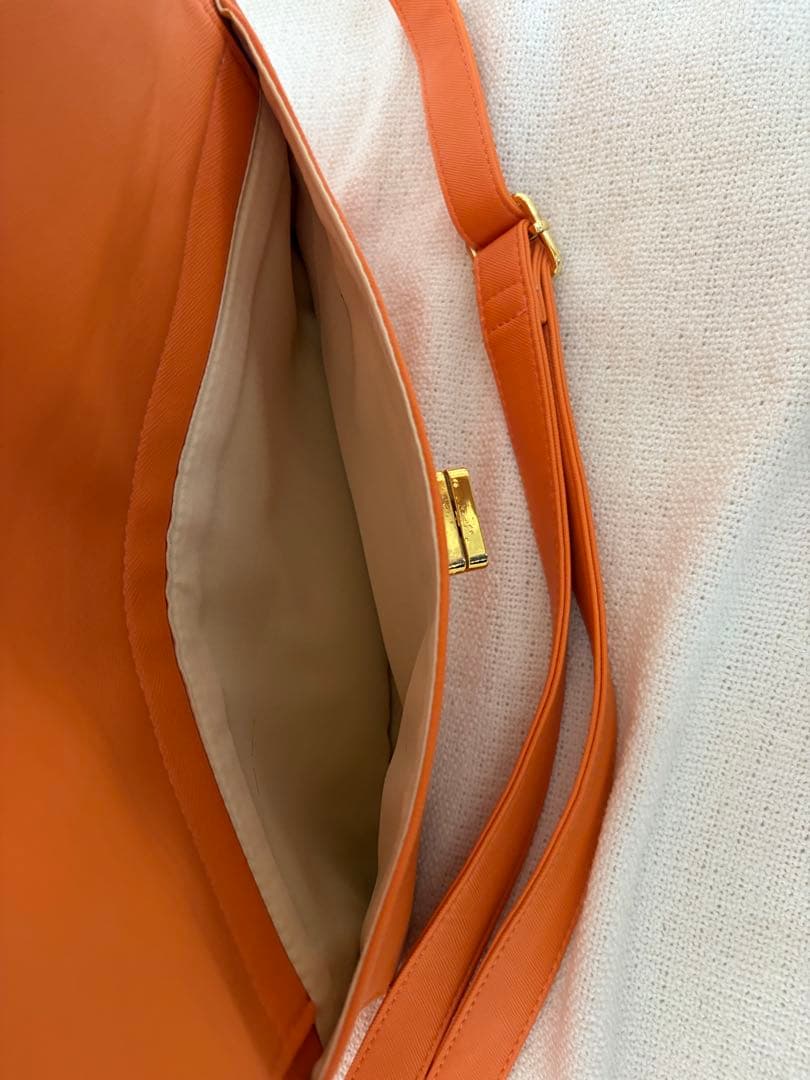 CECIL McBEE オレンジ ショルダーバッグ 2Wayバック — image 5