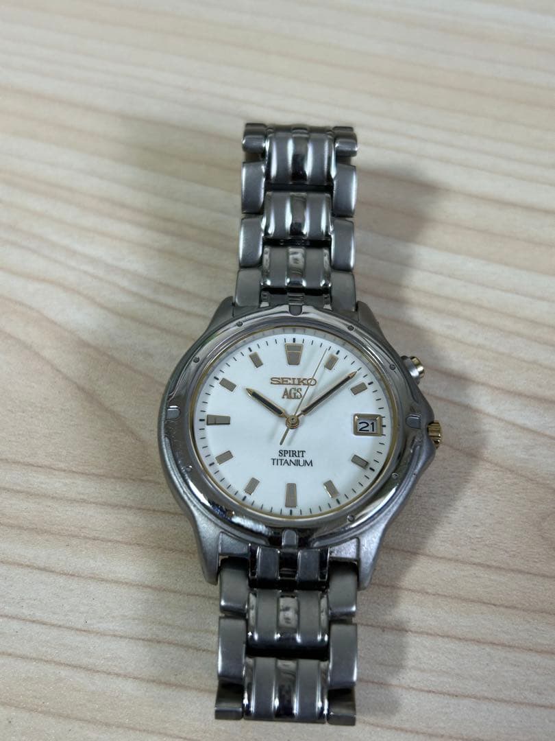 ジャンク　SEIKO SPIRIT TITANIUM AGS 2 — image 4