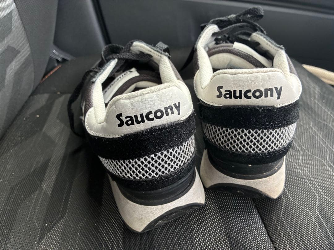 Saucony スニーカー ブラック ホワイト — image 2