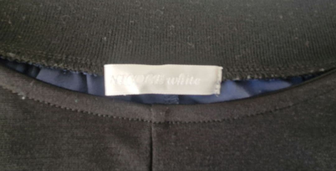 (最終値下)NICOLE white 異素材切り替え Tシャツ 半袖 — image 4