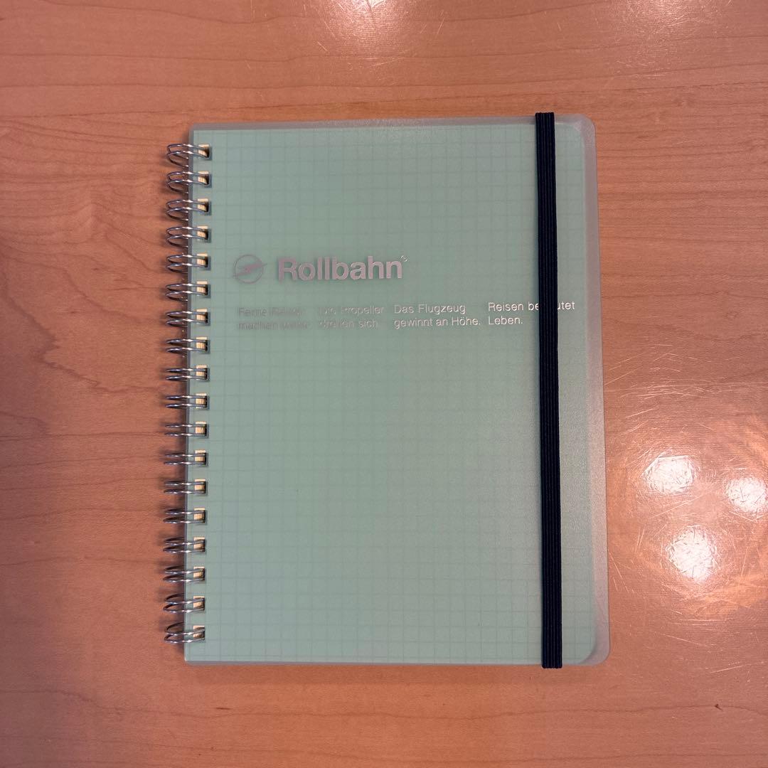 Rollbahn ノートセット A5 水色・オレンジ・緑 — image 4