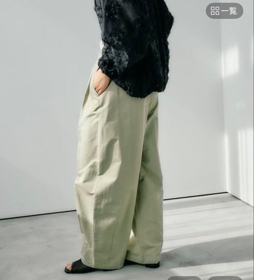 レプシィム　イージーコクーンパンツ　セージ — image 2