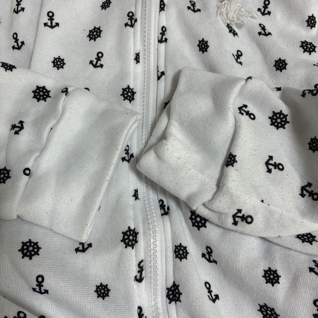 裏起毛 パーカー ホワイト XL L — image 4