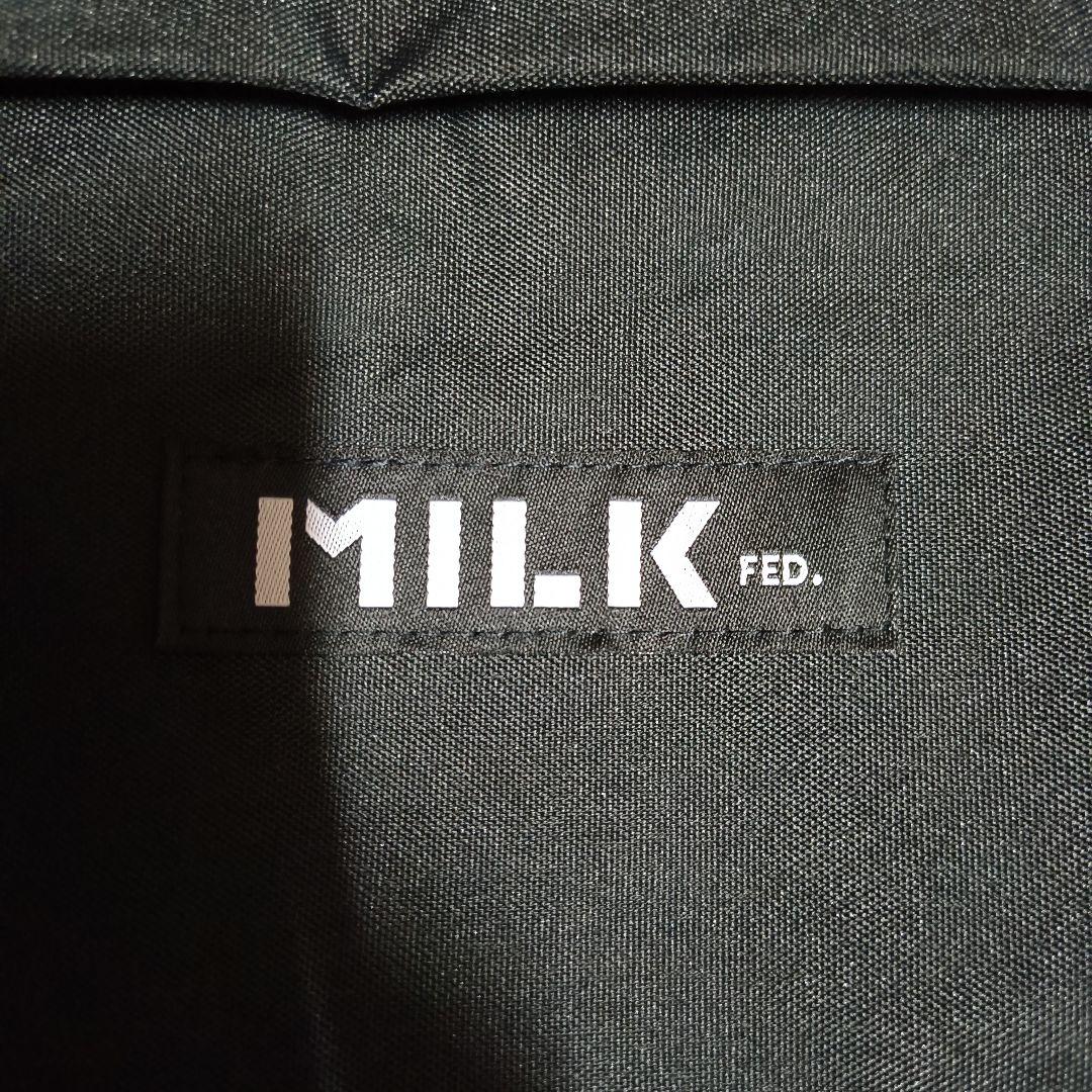 雑誌付録バッグ　MILKFED. リュック バックパック ブラック — image 4