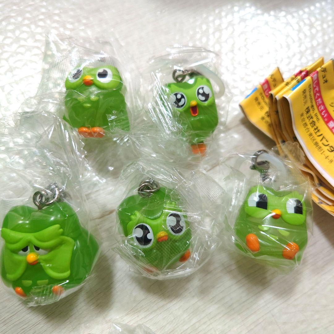 duolingo　めじるしアクセサリー　5種　コンプリート　ガチャ — image 2