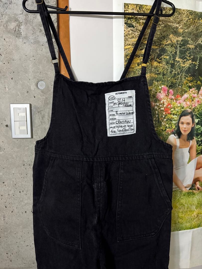 セレクトモカ オーバーオール ブラック — image 2