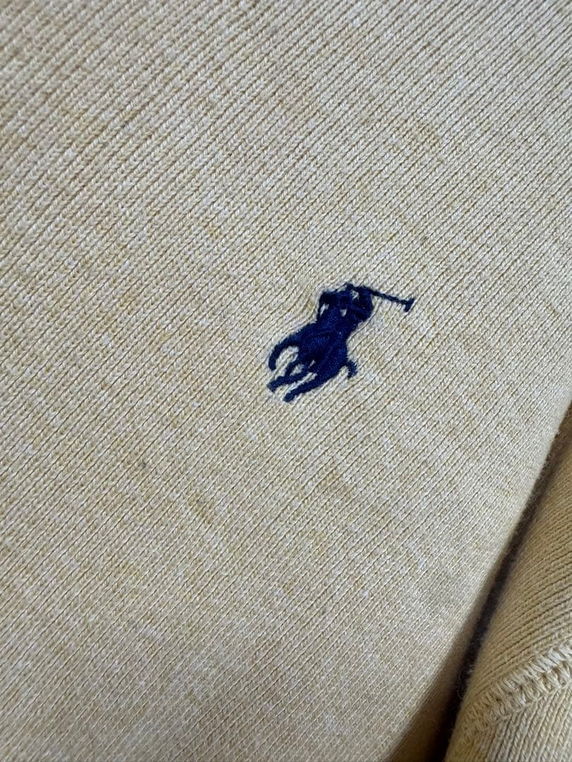 polo ralph lauren ラルフローレン コットンニット 黄色 刺繍 — image 4