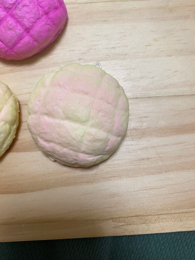 メロンパン スクイーズ キーホルダー ボールチェーン — image 3