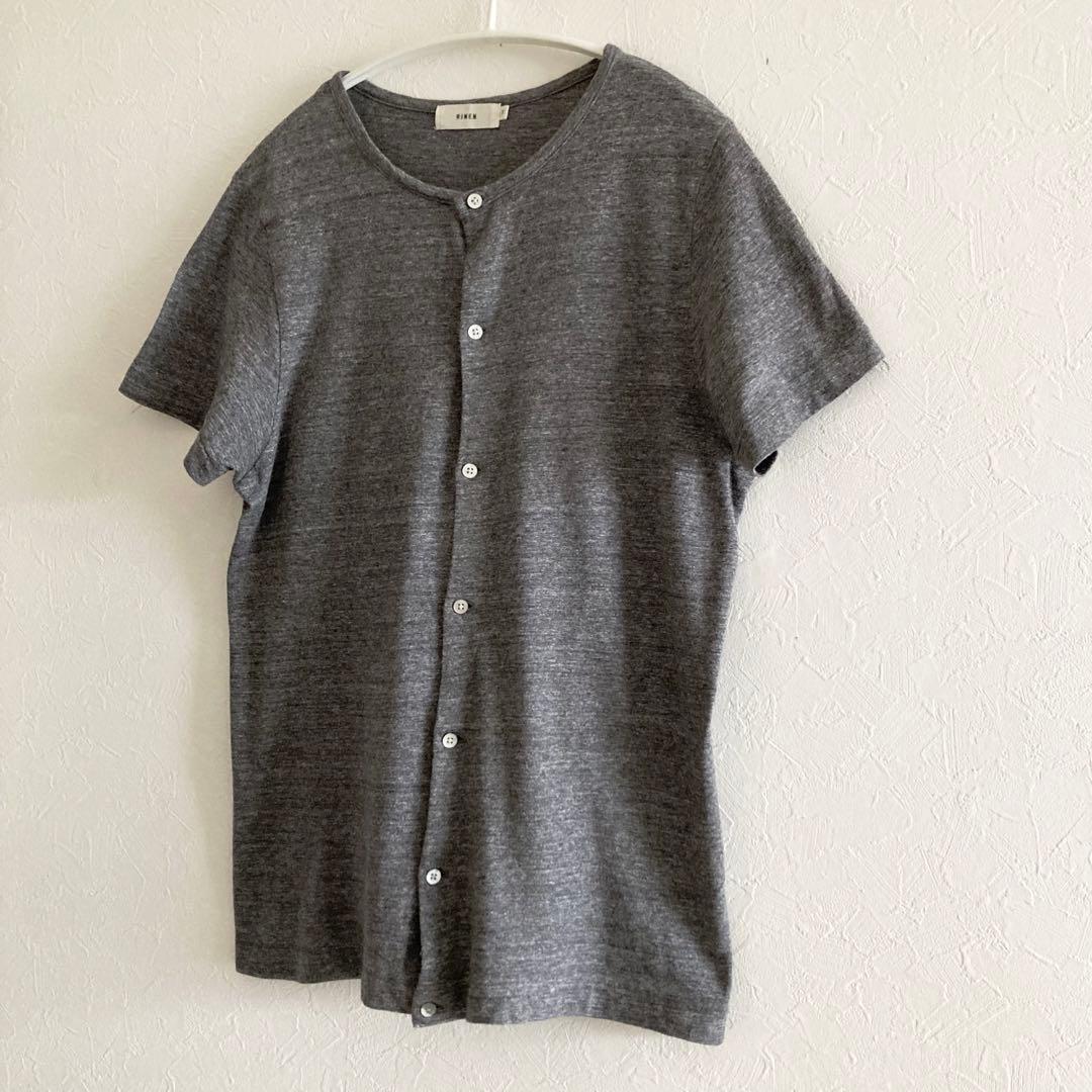 RINEN TRIP 日本製　コットン天竺Tシャツ カーディガン — image 2
