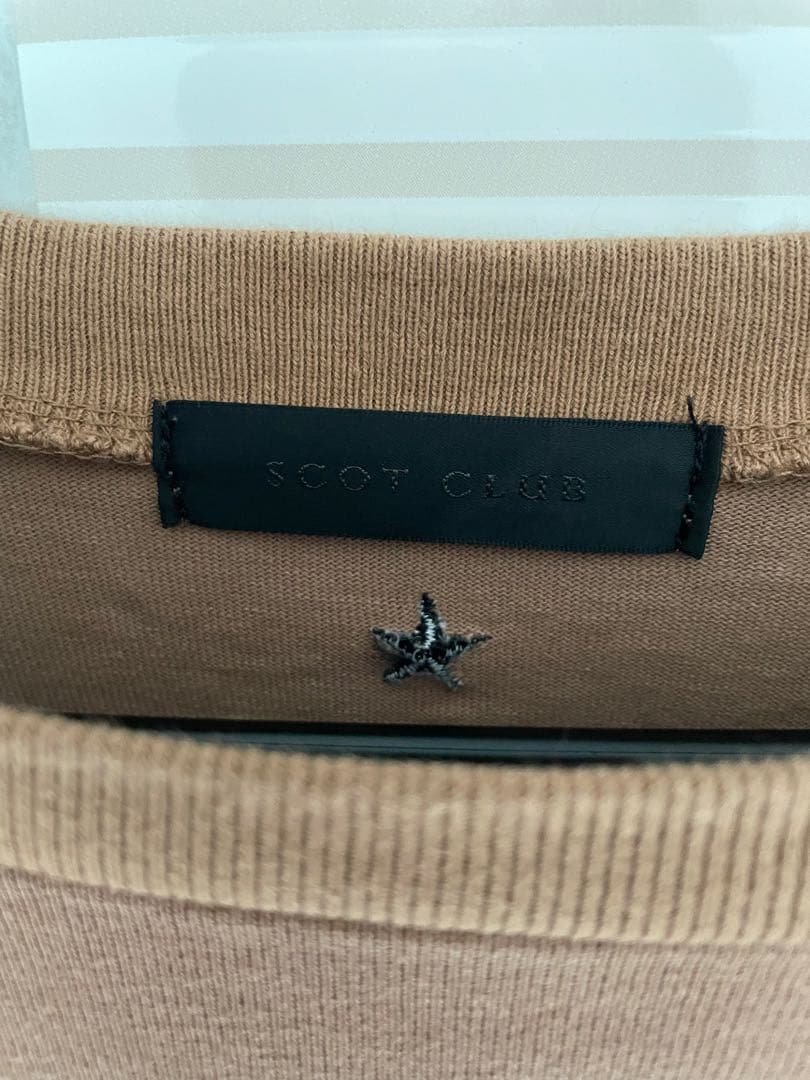 【良品】SCOTCLUB スコットクラブバックロゴ刺繍スウェットロングワンピース — image 5