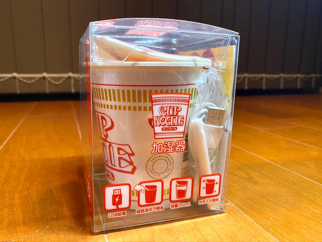 カップヌードル発売50周年記念の卓上加湿器 - 新品未開封 — image 4