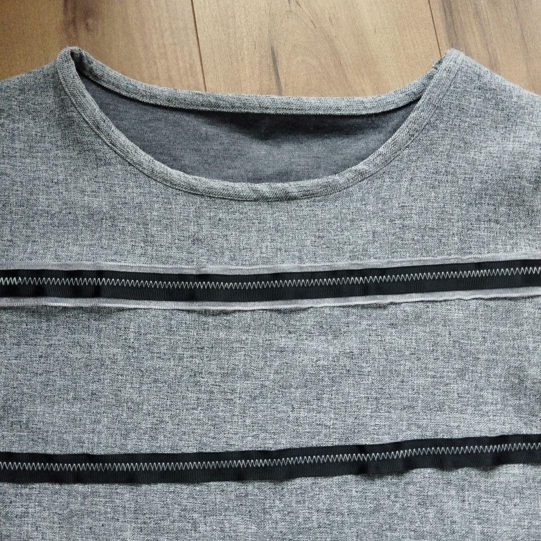 長袖 カットソー グレー — image 3