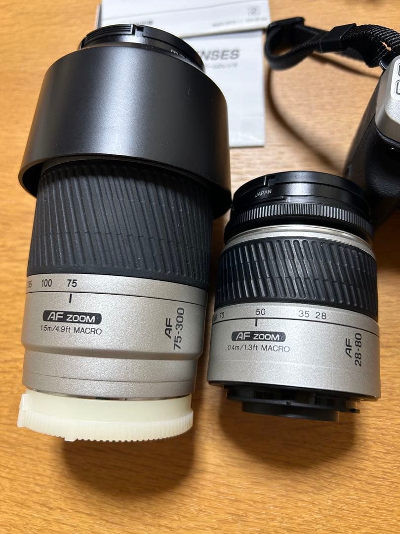 Minolta α Sweet II 本体 レンズ2本付 — image 4