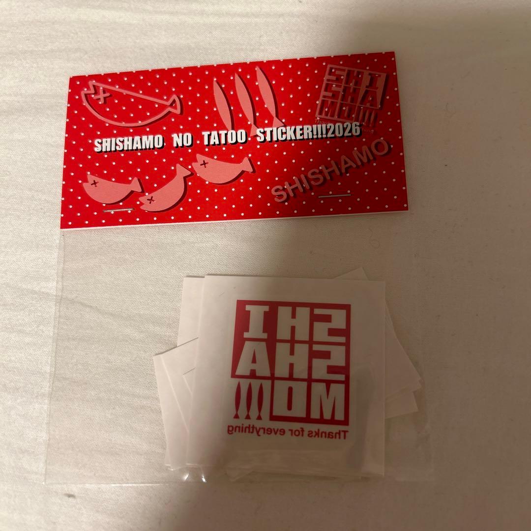 SHISHAMO NO TATOO STICKER 2026 — image 2