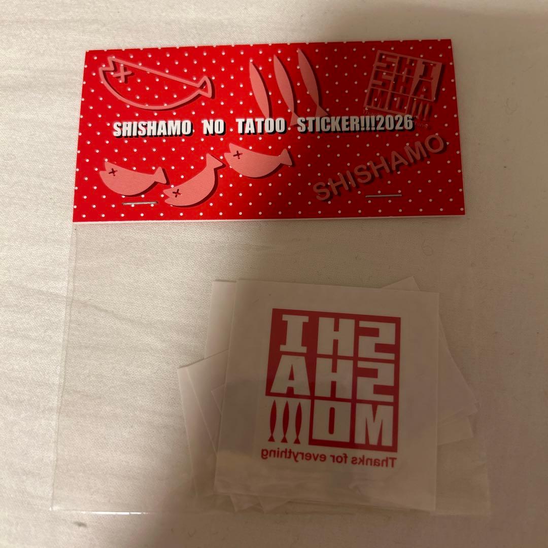 SHISHAMO NO TATOO STICKER 2026 — image 3
