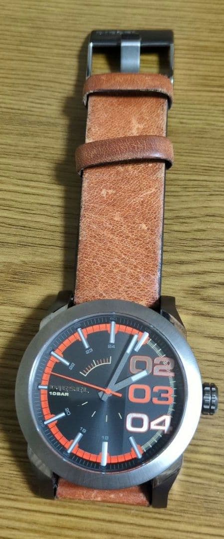 DIESEL 腕時計 　DZ1680　ブラック×ブラウン — image 2