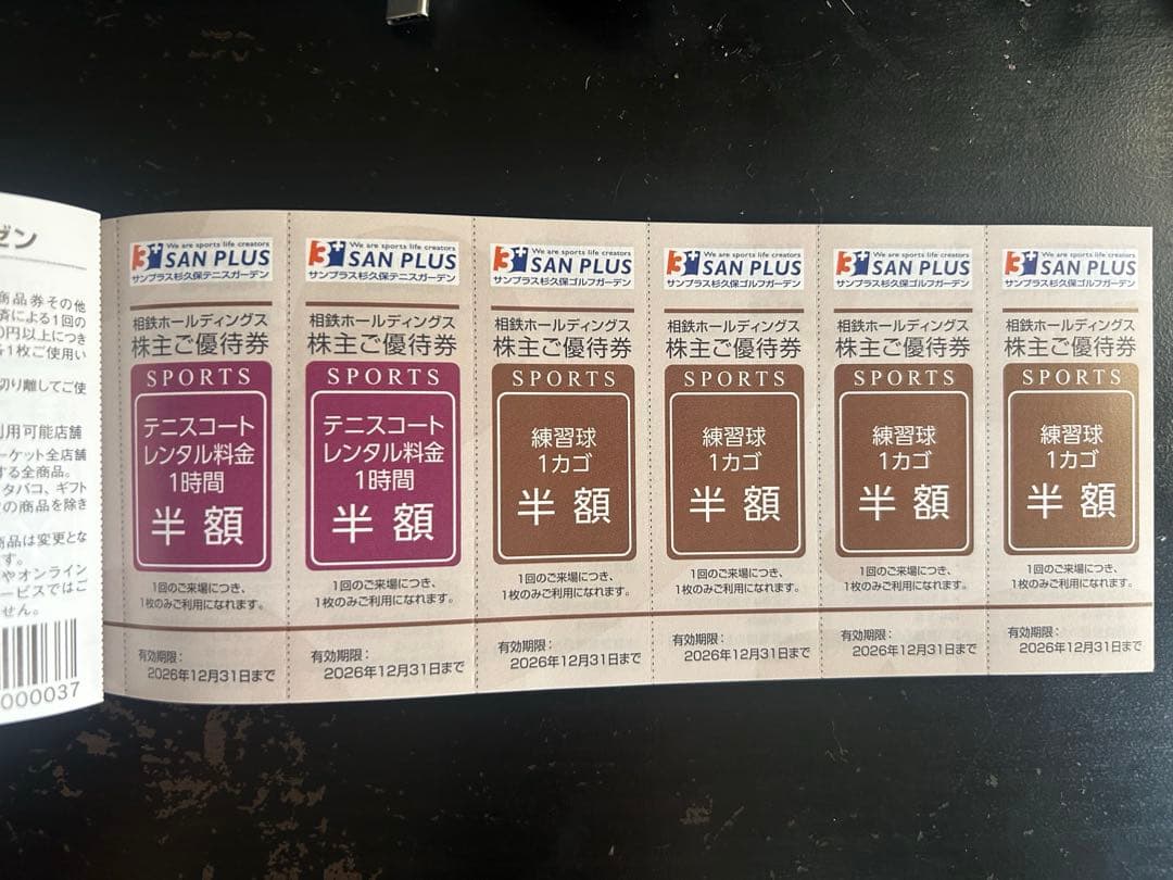 相鉄ホールディングス 株主ご優待券 — image 3