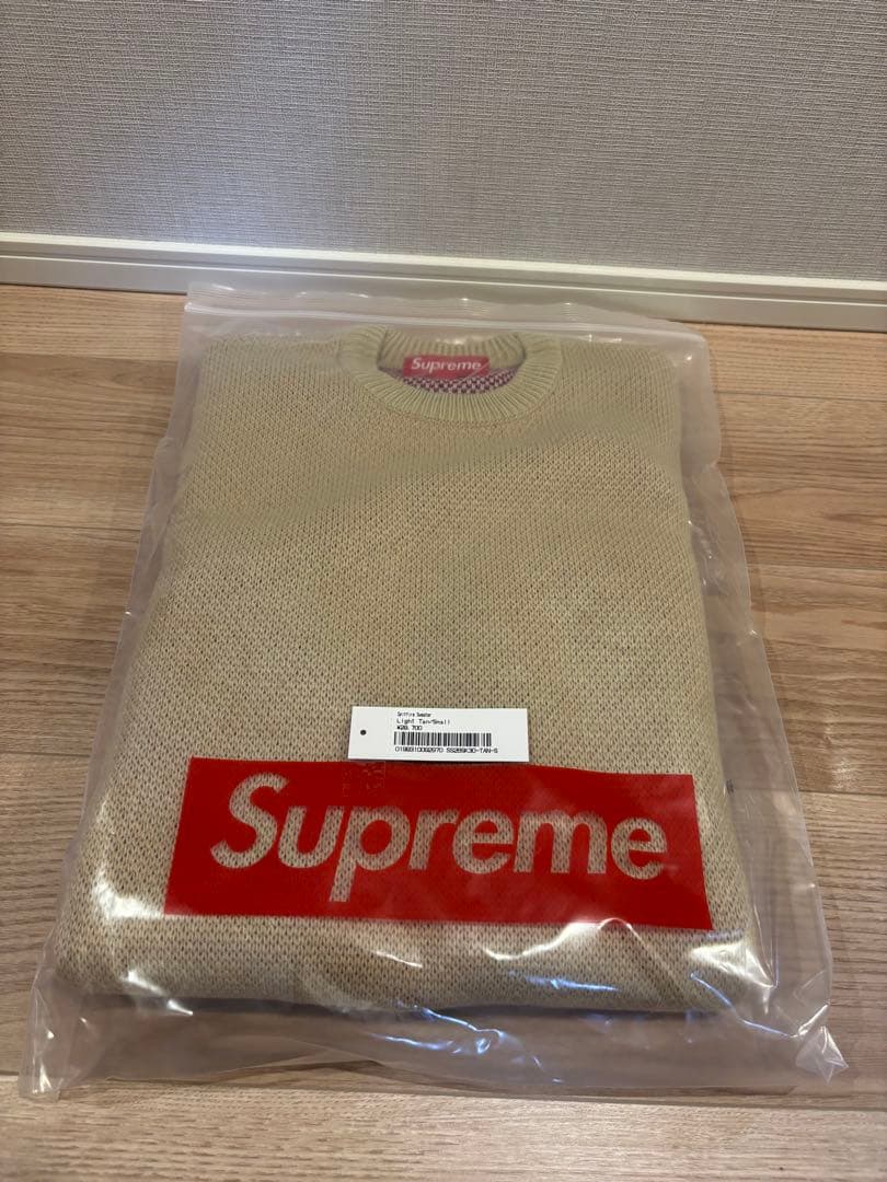 Supreme x Spitfire Sweater "Light Tan" — image 4